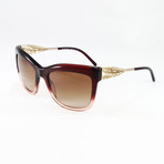 BE4207 Sunglasses // Bordeaux Gradient