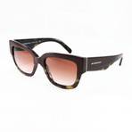 Women's BE4252 Sunglasses // Bordeaux + Green Havana