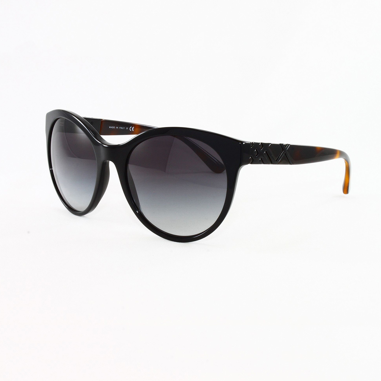 Women's BE4236 Sunglasses // Black + Dark Havana - Burberry - Touch of ...
