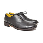 Plain Cap Toe Oxford // Black (US: 7)