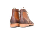 Cambridge Boot // Mahogany + Gold (US: 7)