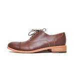 Plain Cap Toe Oxford // Mahogany (US: 7)