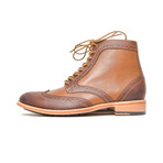 Cambridge Boot // Mahogany + Gold (US: 7)