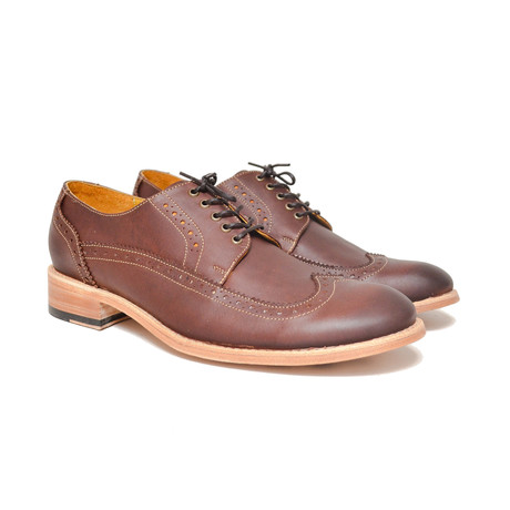 Longwing Derby Oxford // Mahogany (US: 7)