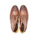Cambridge Boot // Mahogany + Gold (US: 7)