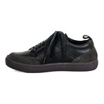 Classic Lace-Up Sneaker // Black (Euro: 43)