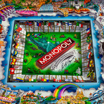 Monopoly 3d World Edition by Charles Fazzino