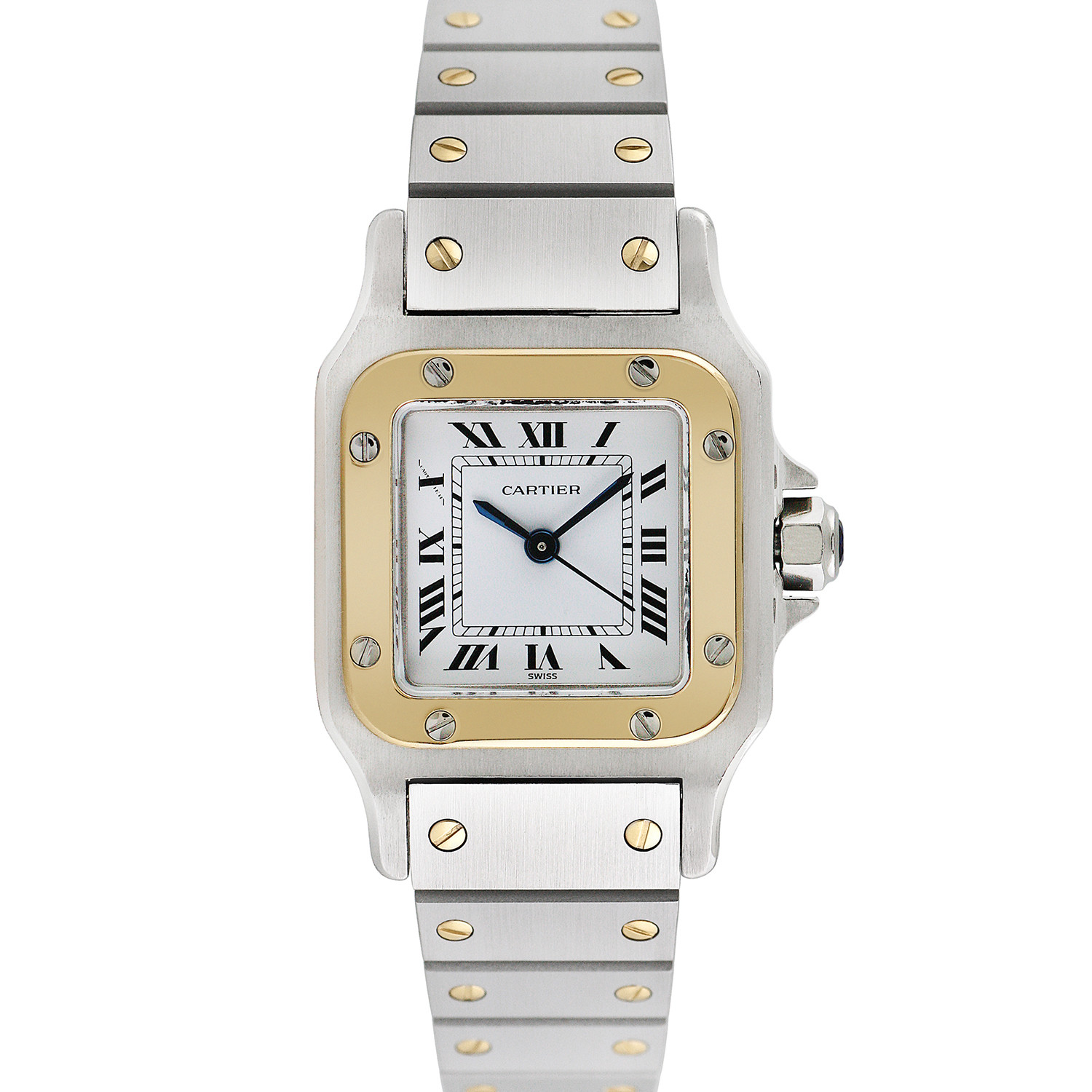 Cartier Ladies Santos Galbee Automatic // PreOwned Iconic Women's