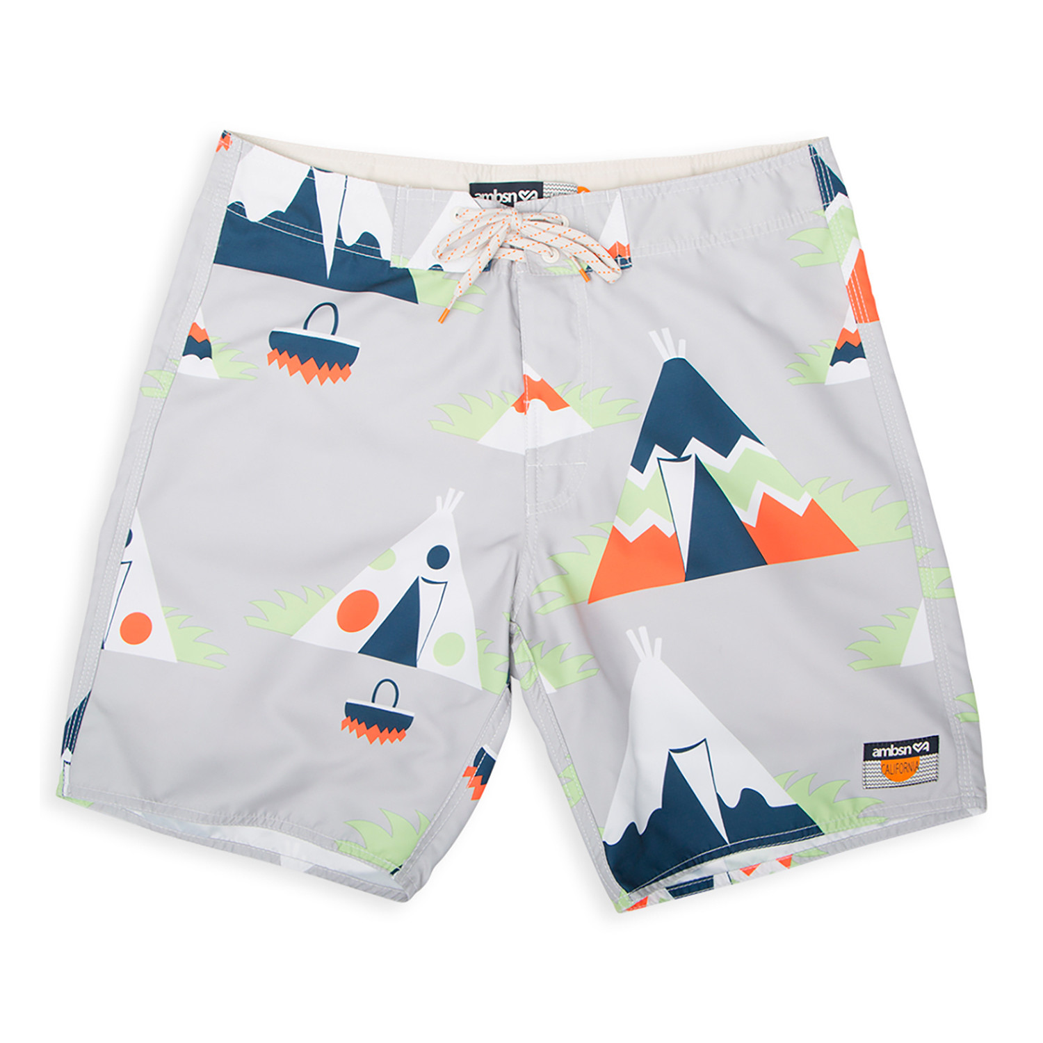 Teepee Swim Shorts Gray 28 ambsn Touch of Modern