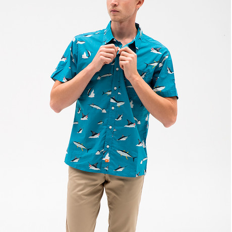 Bight Woven Shirt // Navy (XS)