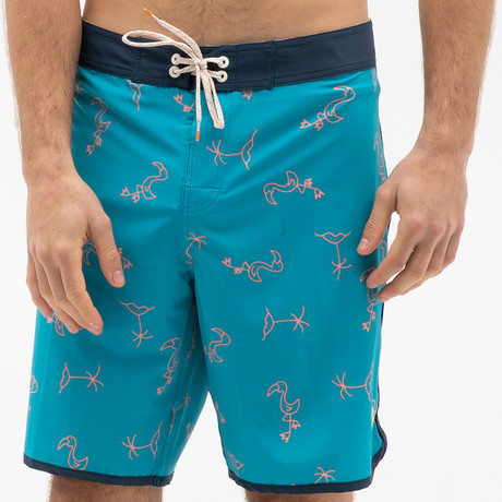 Flabongo Swim Shorts // Navy (28)