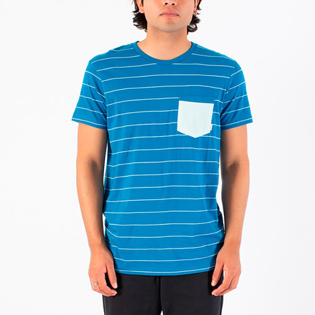 Barney Knit T-Shirt // Blue (XS)