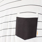 Barney Knit T-Shirt // Bone (L)