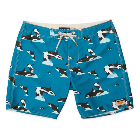 Whilly Swim Shorts // Blue (28)