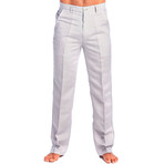 Flat Front Casual Dress Pants // Sand (32WX32L)