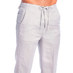 Casual Drawstring Pants // Sand (L)