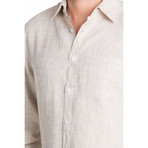 Resort Wear Long Sleeve Shirt // Khaki (S)