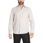 Resort Wear Long Sleeve Shirt // Khaki (L)