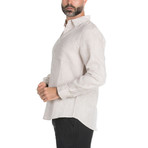 Resort Wear Long Sleeve Shirt // Khaki (L)