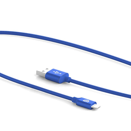 Premium USB to Lightning Cable // Blue (3ft)