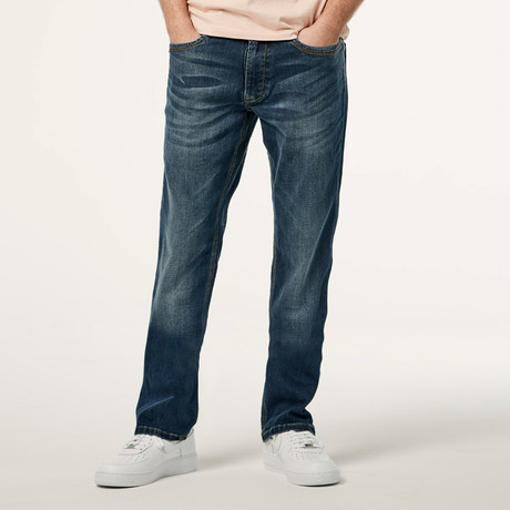 Yoshi Medium Rise Slim Jeans // Viper (29)