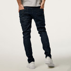 Shearan Medium Rise Drop Crotch Super Skinny Jeans VIII // Indigo (29)