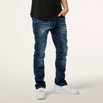 Mike Medium Rise Slim Jeans // Malibu (33)