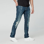 Duane Medium Rise Straight Jeans II // Indigo (31)