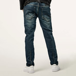 Duane Medium Rise Straight Jeans I // Indigo (33)