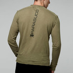 Long Sleeve Top // Army (M)