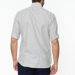 Alden Shirt // White + Black (XL)