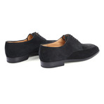 Suede Dress Shoe // Black (Euro: 39.5)