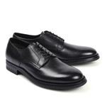 Leather Plain Toe Dress Shoe // Black (Euro: 43.5)