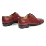 Leather Dress Shoe // Burgundy (Euro: 40)