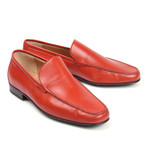 Leather Loafer // Red (Euro: 40)