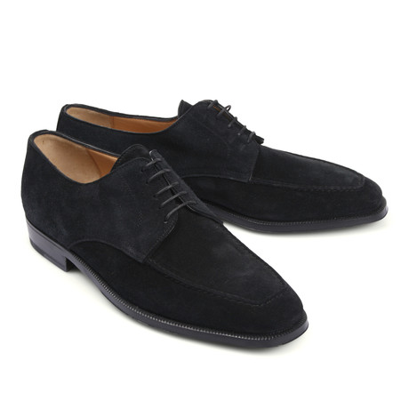 Suede Dress Shoe // Black (Euro: 40)