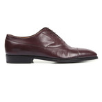 Leather Dress Shoe // Dark Burgundy (Euro: 44)
