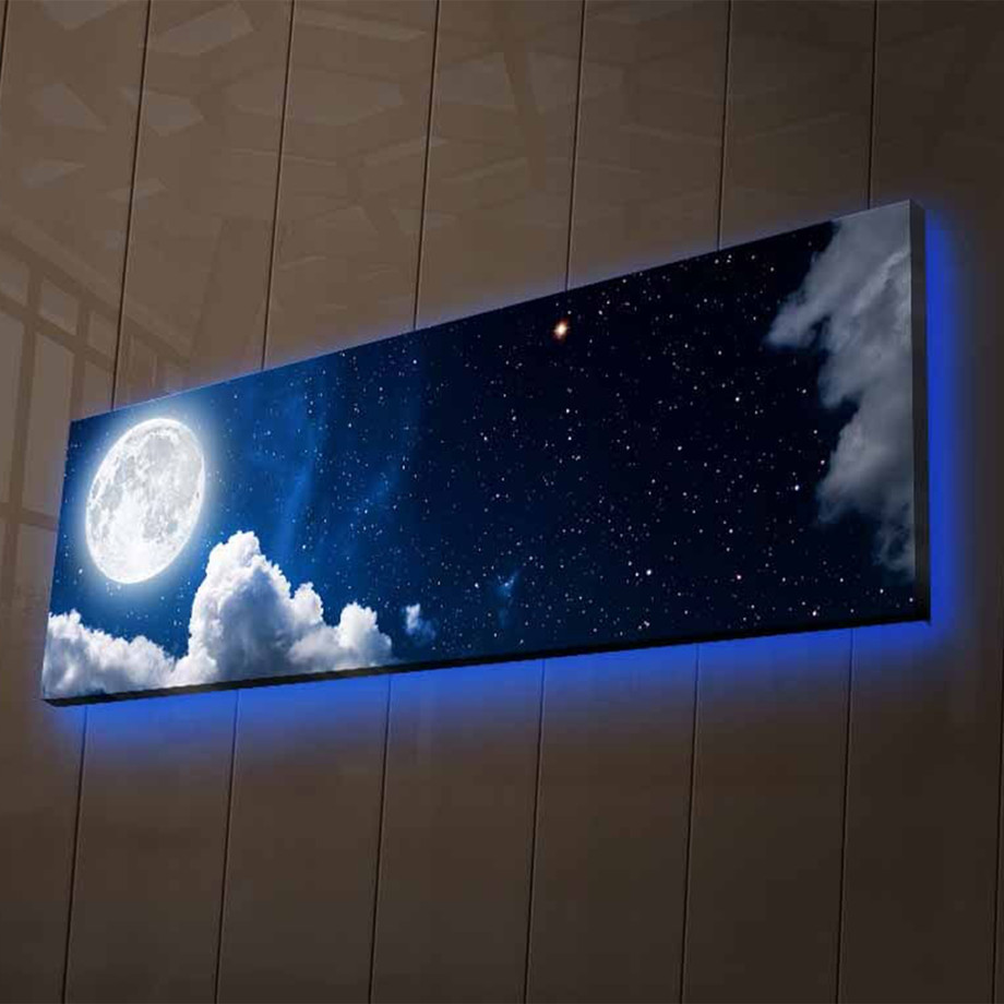Wallity LED Canvas Art Touch of Modern