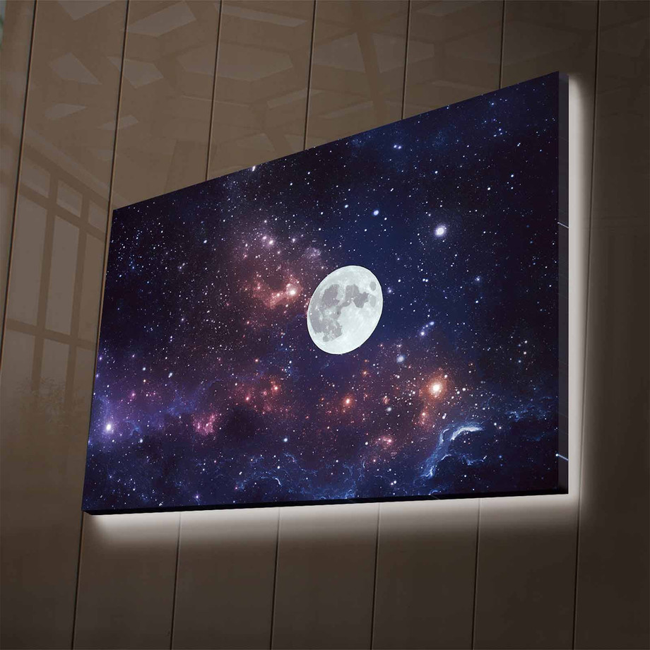 Wallity LED Canvas Art Touch of Modern