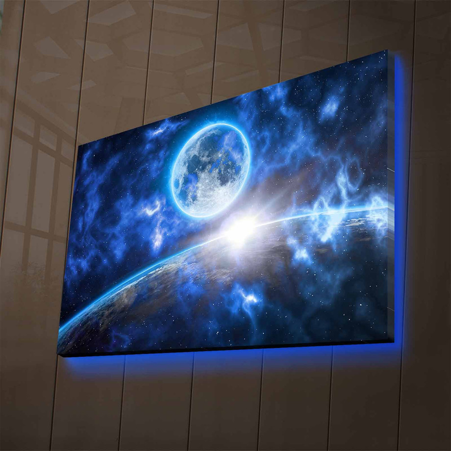 Wallity LED Canvas Art Touch of Modern