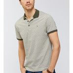 Circles Polo Shirt // Beige (XS)