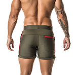 Royalty Shorts // Green (M)