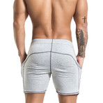 Drawstring Shorts // Gray (XS)