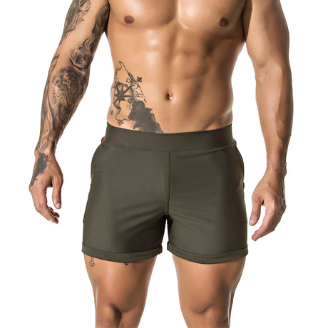 Royalty Shorts // Green (XS)