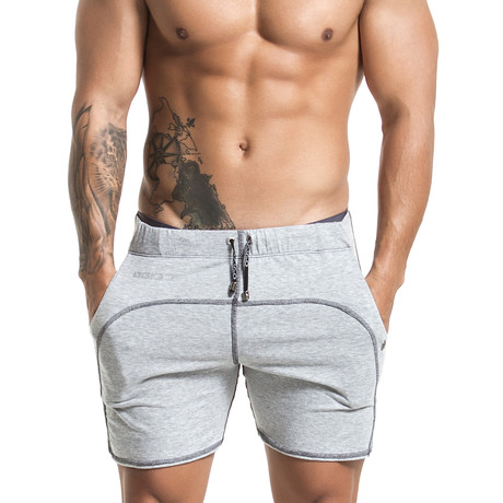 Drawstring Shorts // Gray (XS)