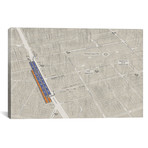 West 4th Street Washington Square by Project Subway NYC (26"W x 18"H x 0.75"D)