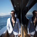 Cannes Swim Shorts // Pearl White (Size XS)