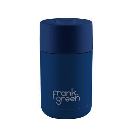 Stainless Steel Reusable Cup // Sailor Blue (10oz)