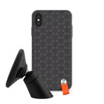 SnapTo™ // Phone Case + Magnetic Car Charging System // Altra Shadow Black (XR)