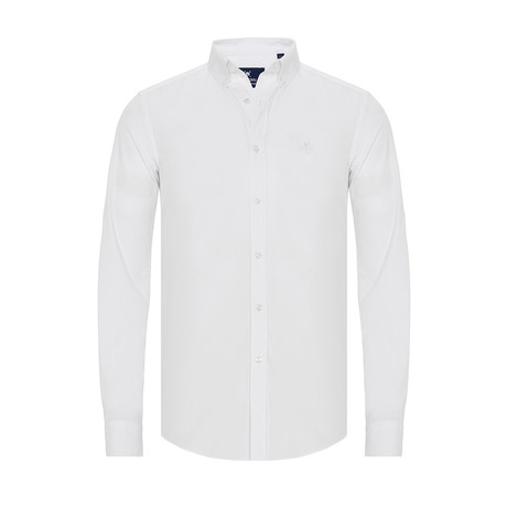 Roman Button-Up Shirt // White (S)
